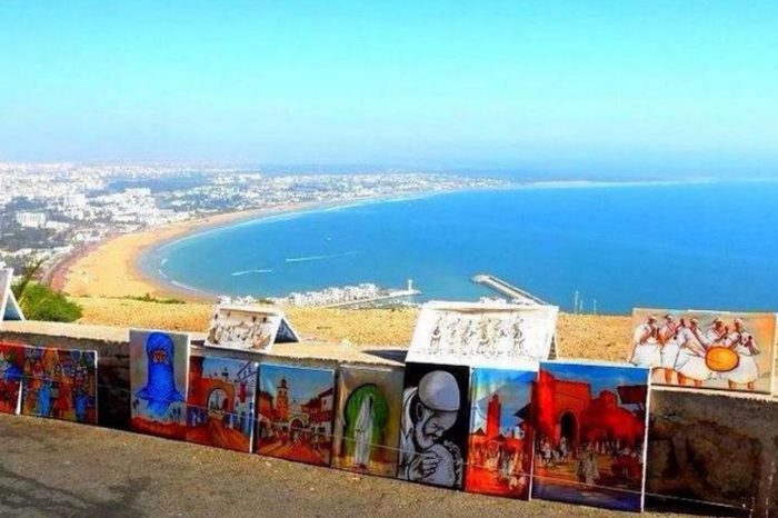 Artist excursion in Agadir